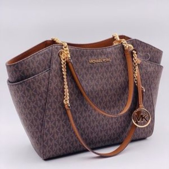 Michael Kors Handbags - Michael Kors Shoulder Bag Tote Brown